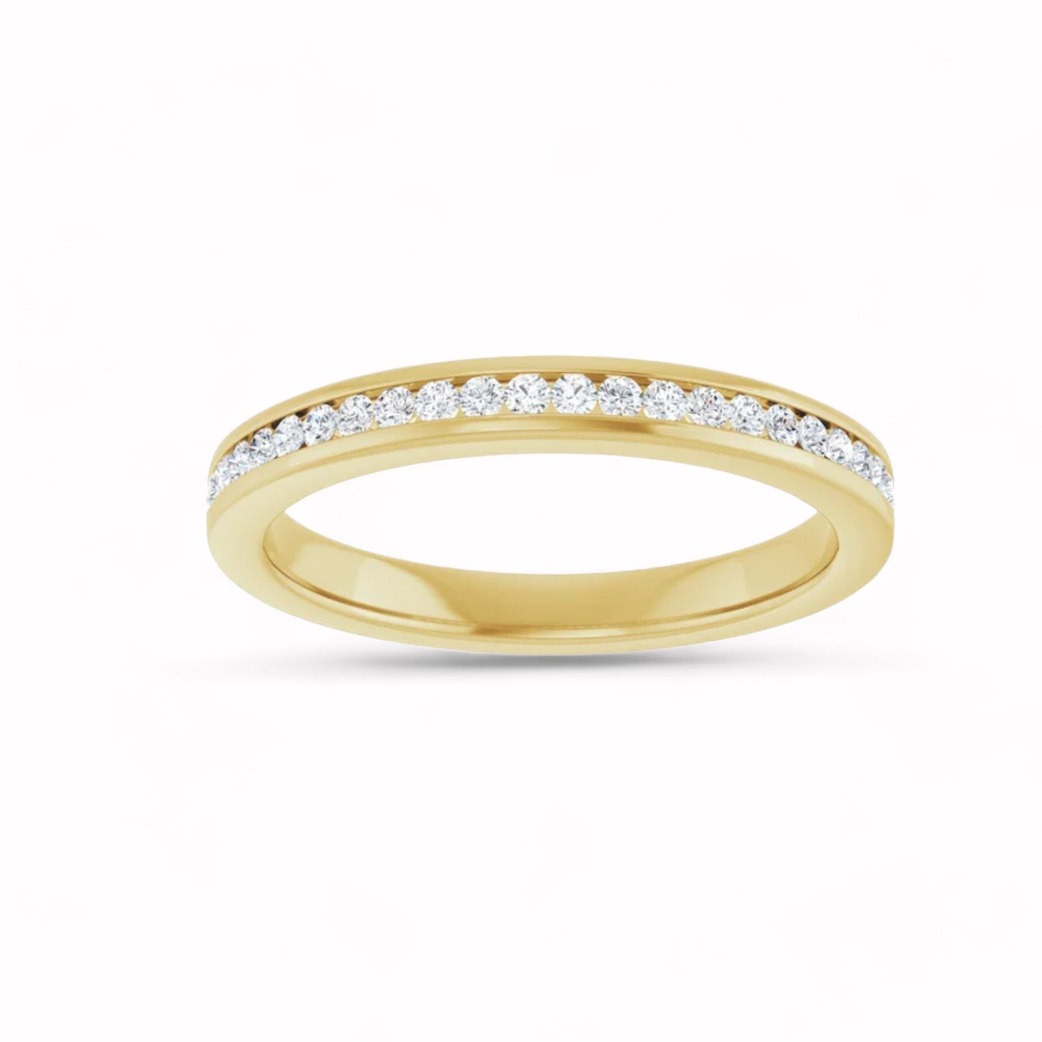 Black Diamond - Women’s Ring - ATHENA - 14K Yellow Gold - 1/5 CTW Diamond Anniversary Band - Lady Elysium Black Diamond